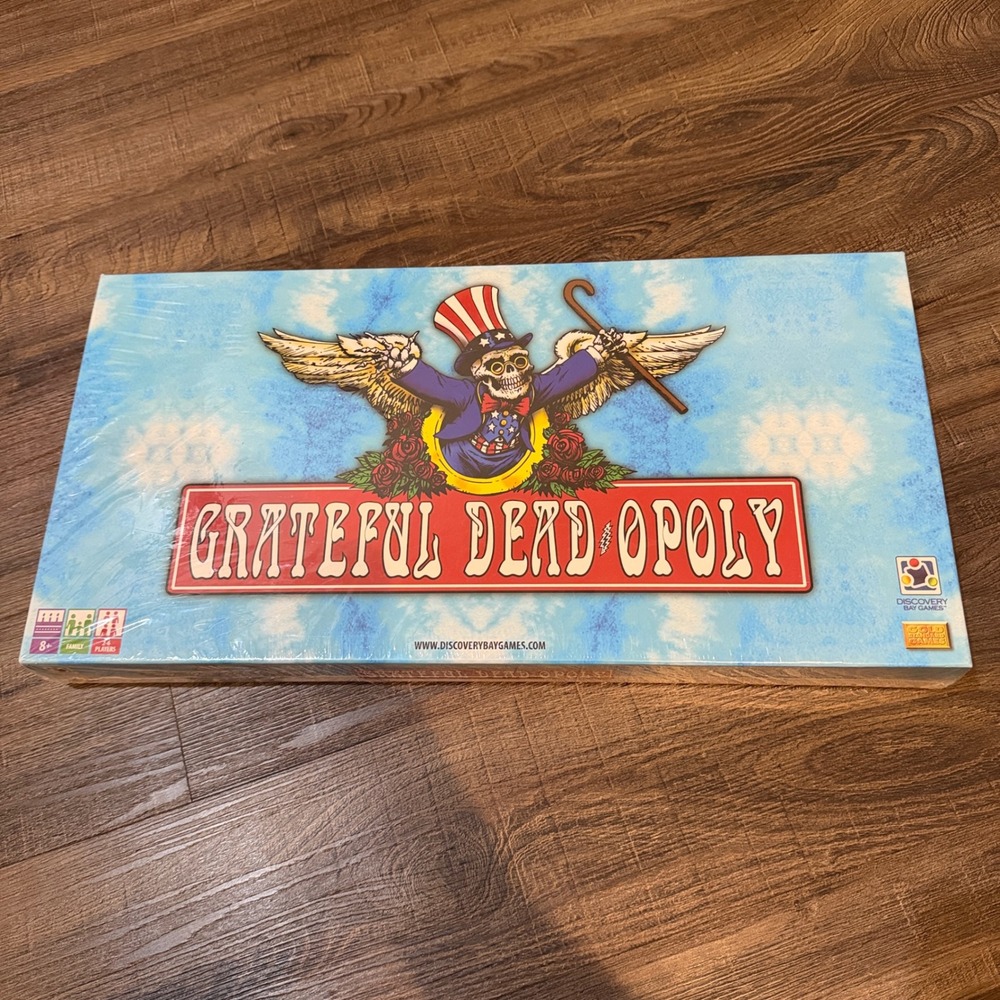 Grateful Dead-Opoly Board Game Discovery Bay Games New Sealed 2009‎ 20009251A1